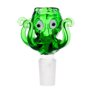 Glass Bowl Green Octopus 18,8 mm